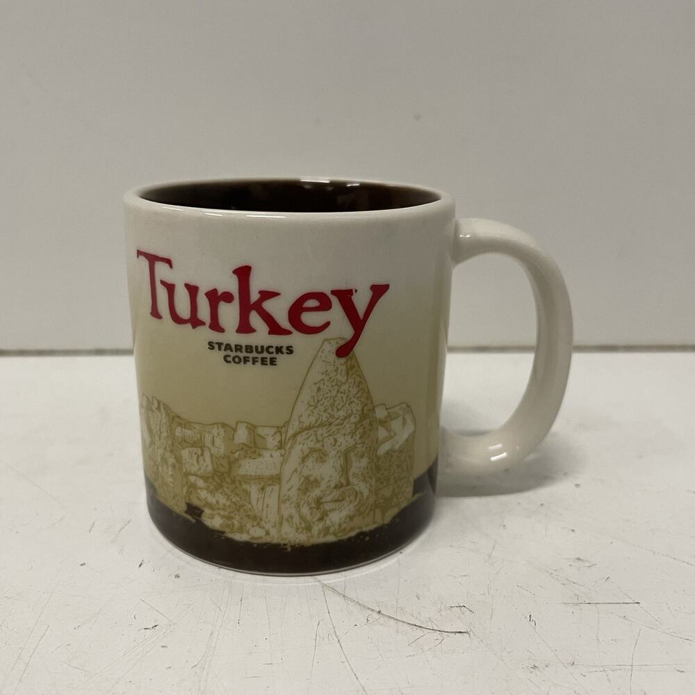 Starbucks Global Collector Series TURKEY 3oz Coffee Mug Cup, No Box